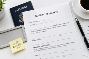Florida Notarization Without ID