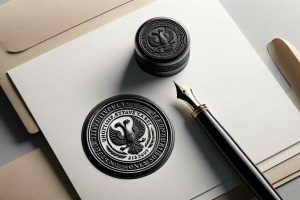 notary seal and notary stamp